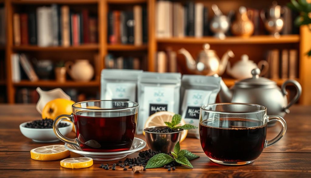 Kombinationen mit schwarzem Tee