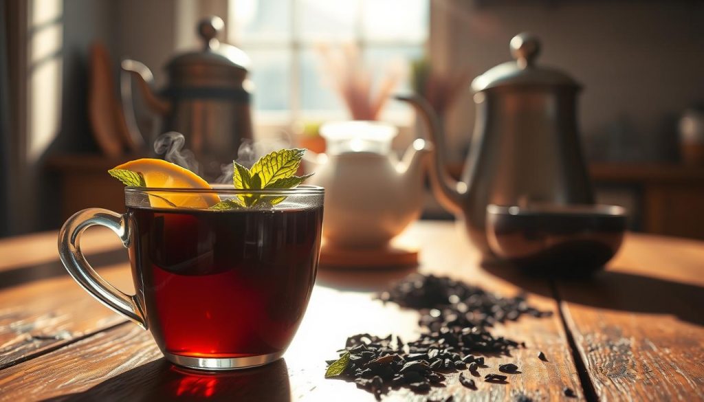 Mythen schwarzer Tee