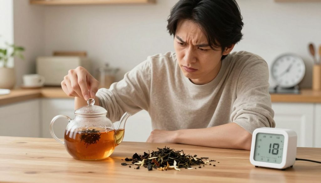 Fehler bei der Tee Zubereitung