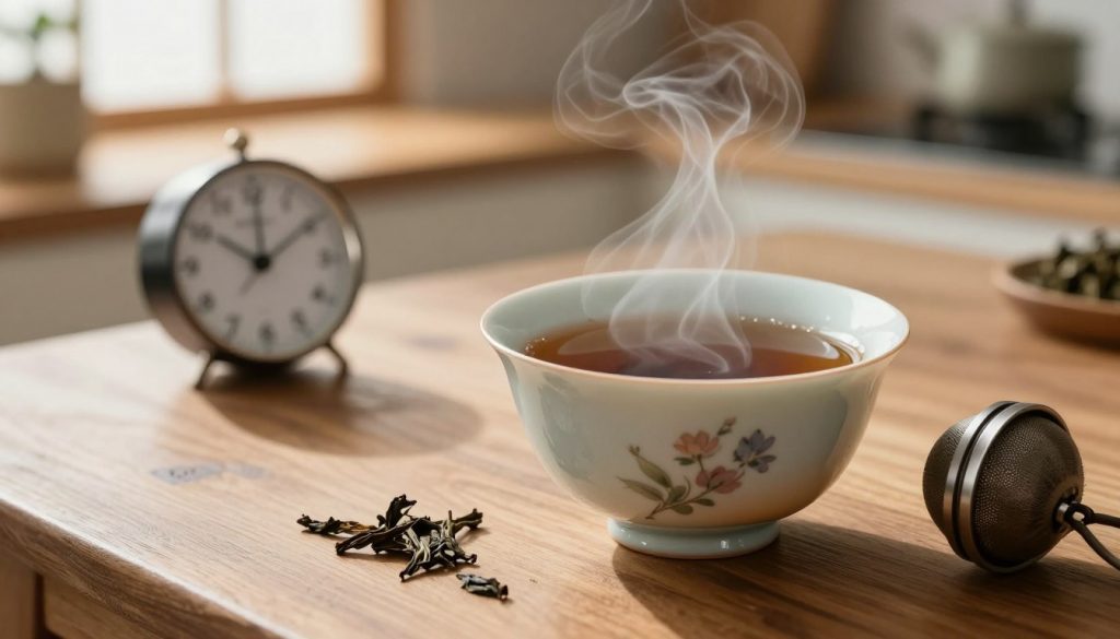 Ziehzeit Schwarzer Tee